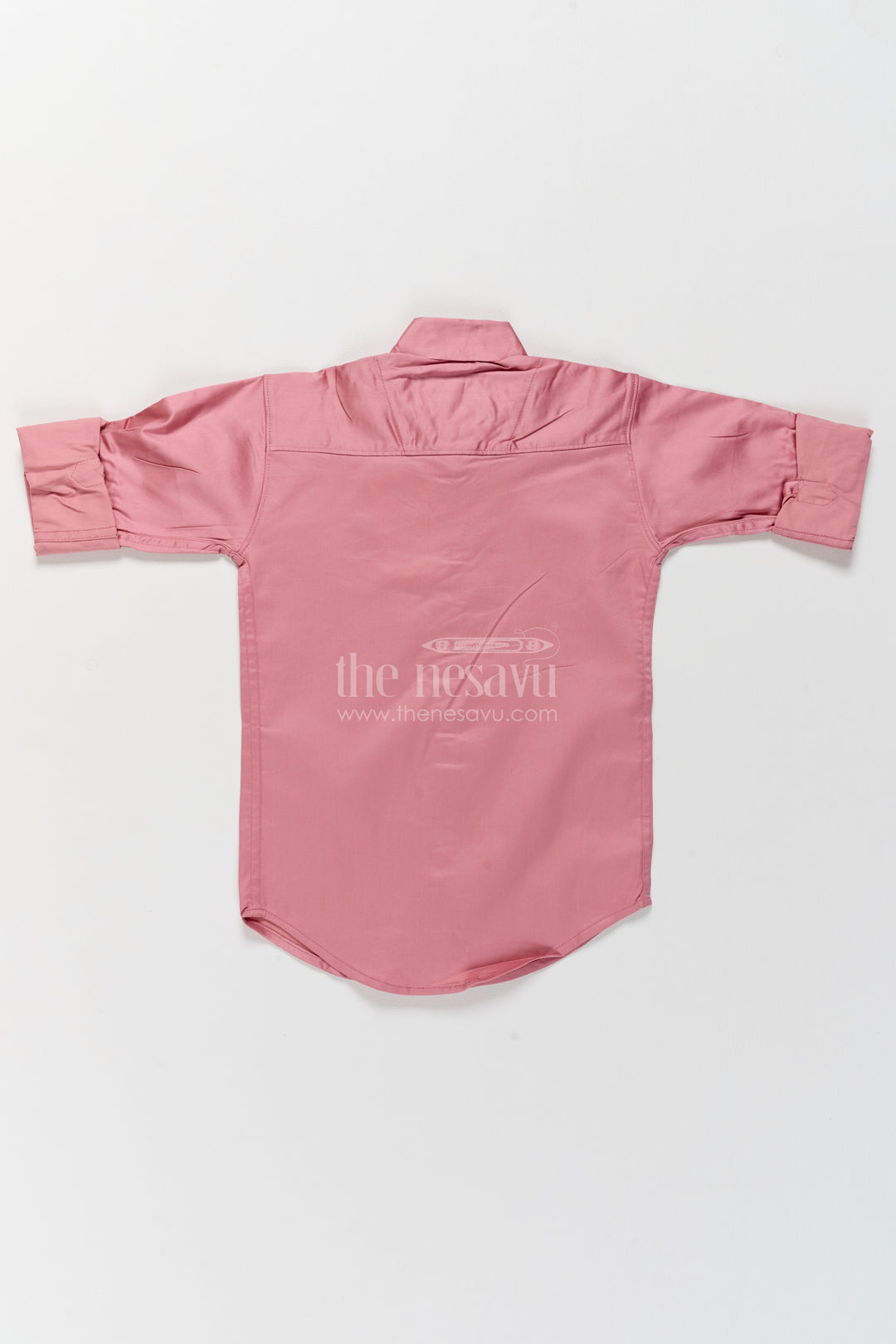 Boys Casual Shirt in Peach for Milestone Days