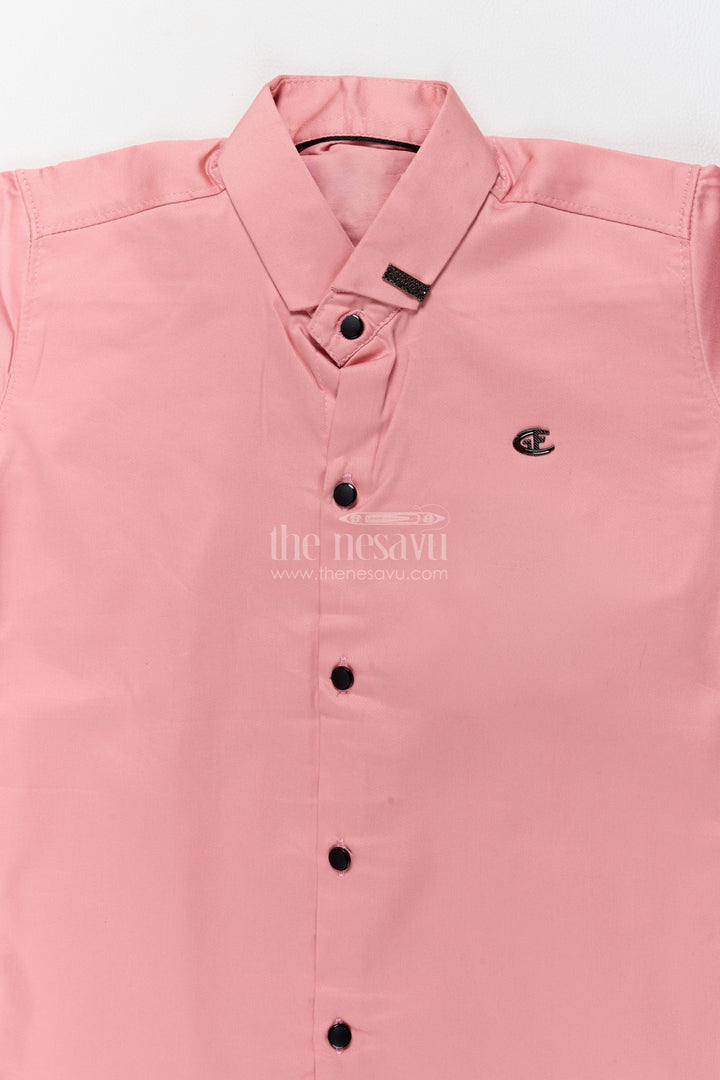 Boys Shirt for Kids in Pink for Traditional Events