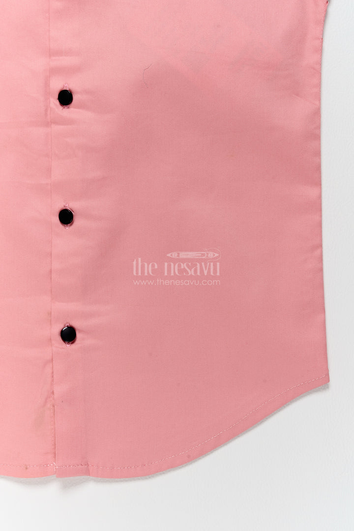Boys Shirt for Kids in Pink for Traditional Events