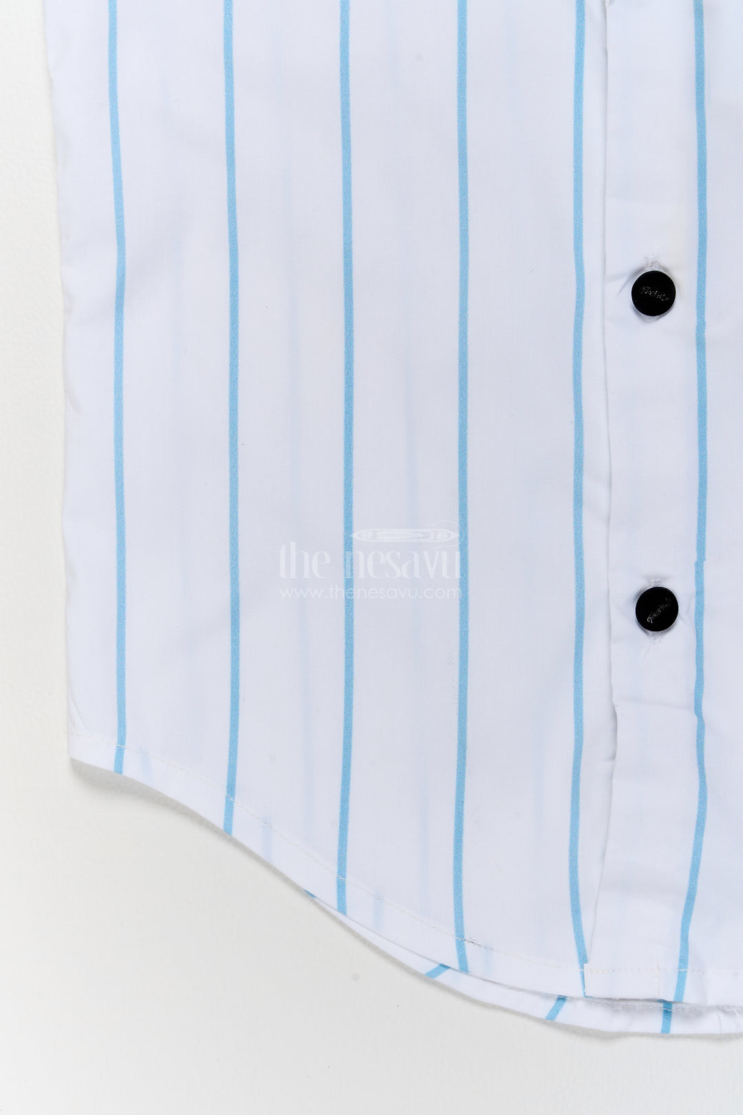 Boys Cotton Shirt in White with Smart Tailoring