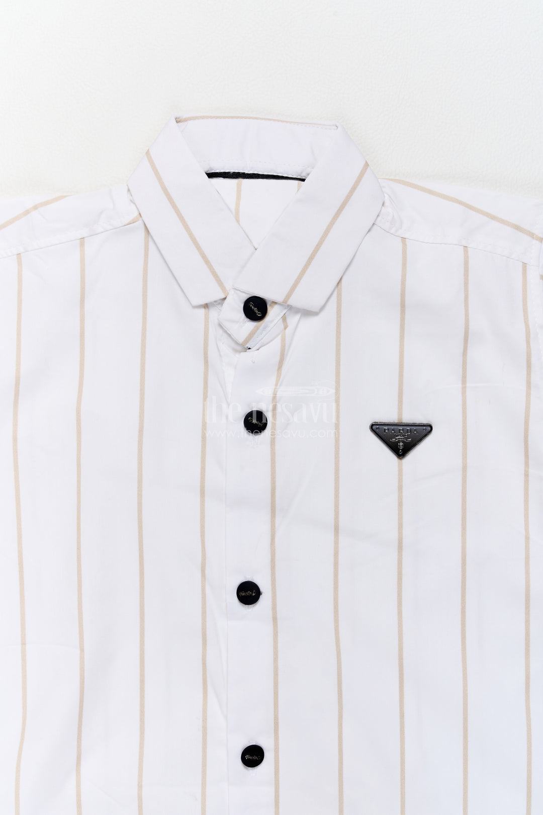 Boys Shirt for Kids in Off White for Traditional Events