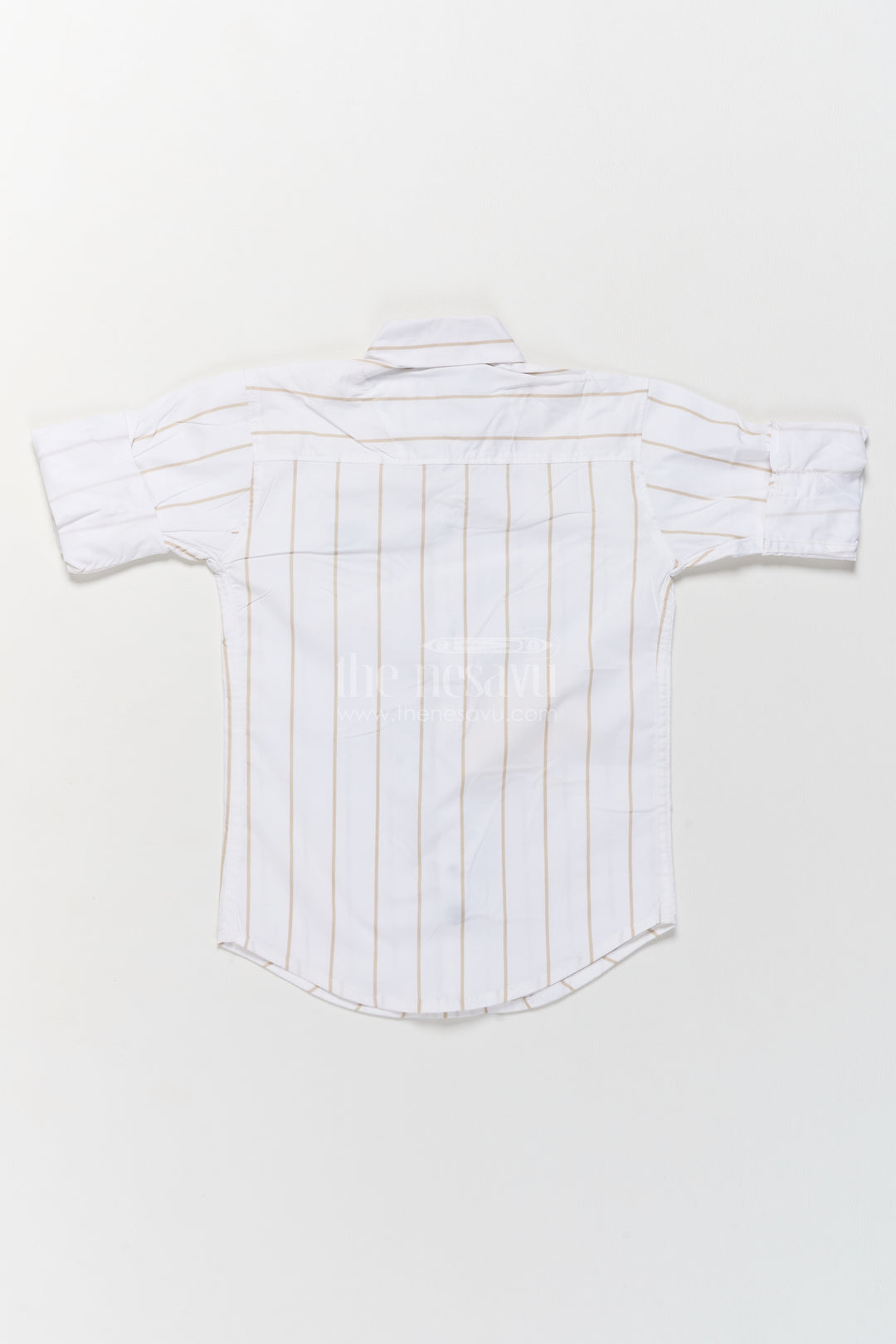 Boys Shirt for Kids in Off White for Traditional Events