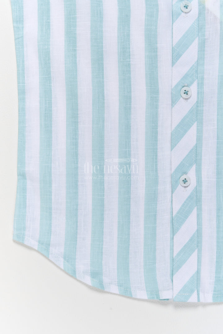Boys Casual Shirt in Blue for Special Functions