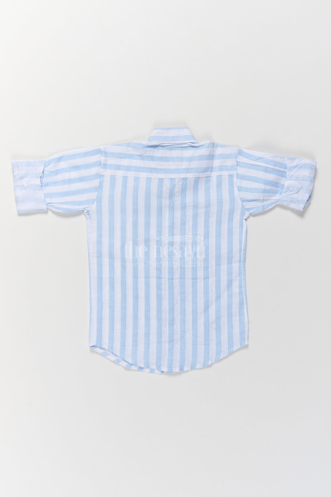 Boys Cotton Shirt in Blue for Special Functions
