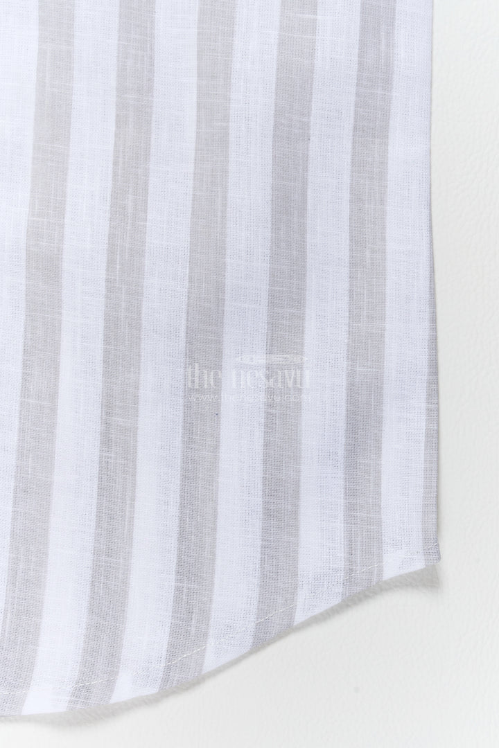 Boys Shirt for Kids in Blue with an Occasion Ready Finish