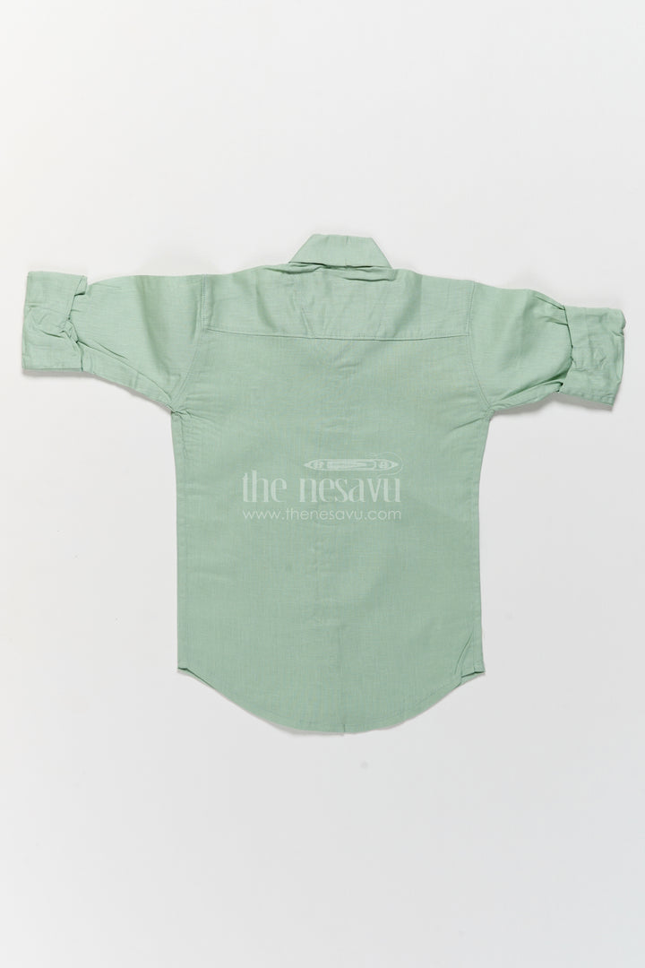Boys Cotton Shirt in Multicolor for Ceremony Dressing