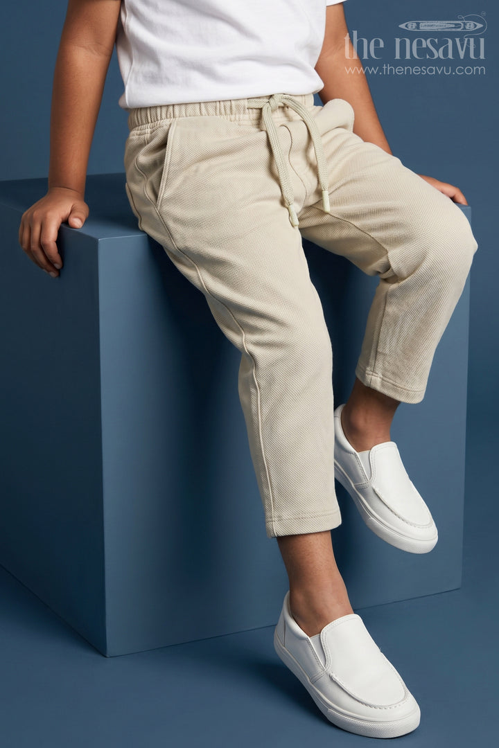 Boys Muslin Cotton Pants for Comfortable School and Daily Wear