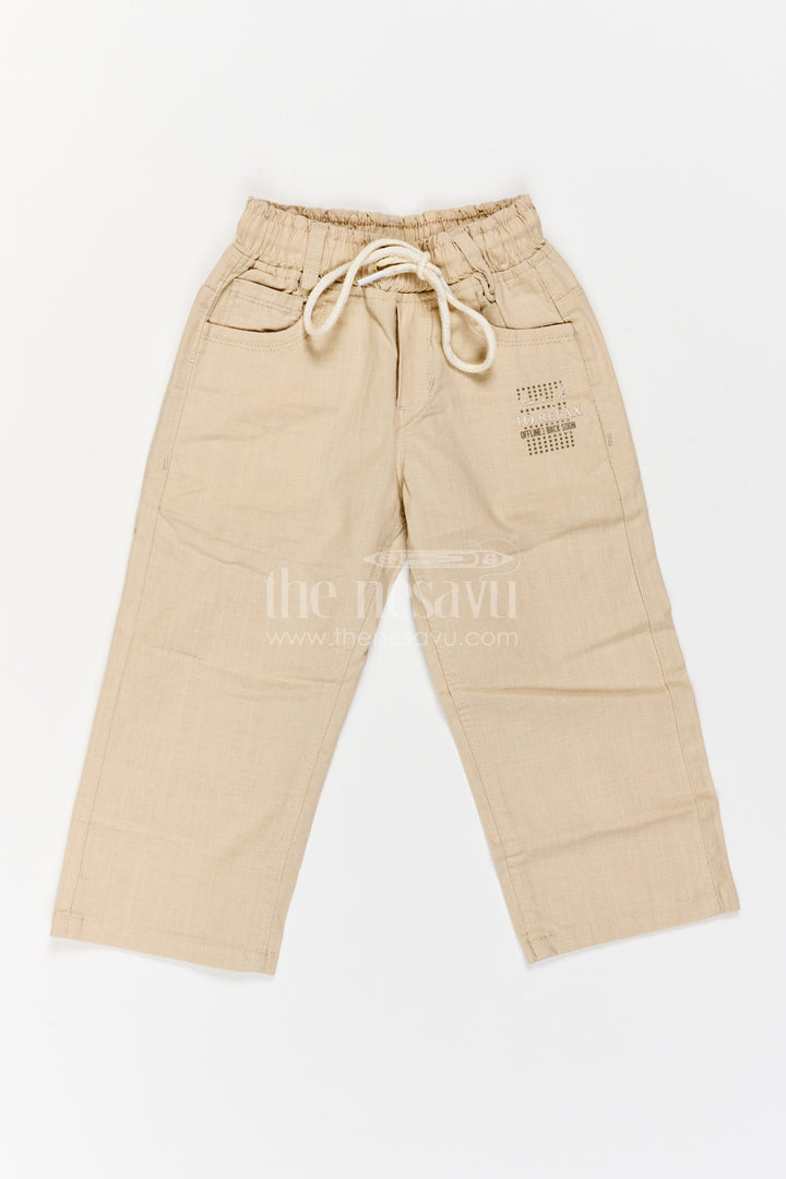 Boys Drawstring Pants for Family Outings Playtime and Daily Comfort