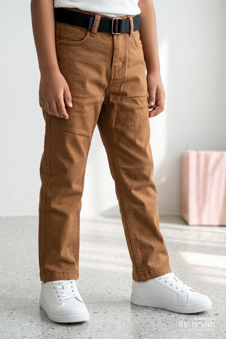 Boys Smart Casual Trousers for Birthdays Dinners and Family Outings