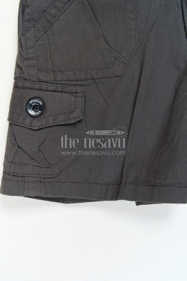 Boys Cotton Shorts for School, Travel and Weekend Play