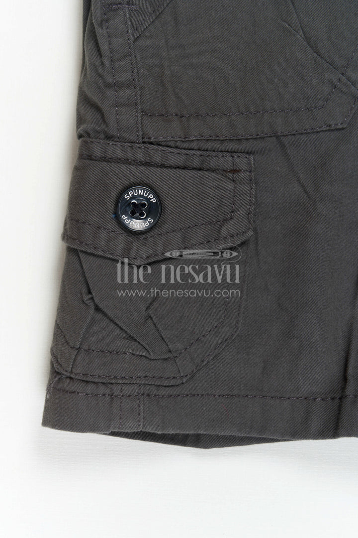 Boys Cotton Shorts for School, Travel and Weekend Play