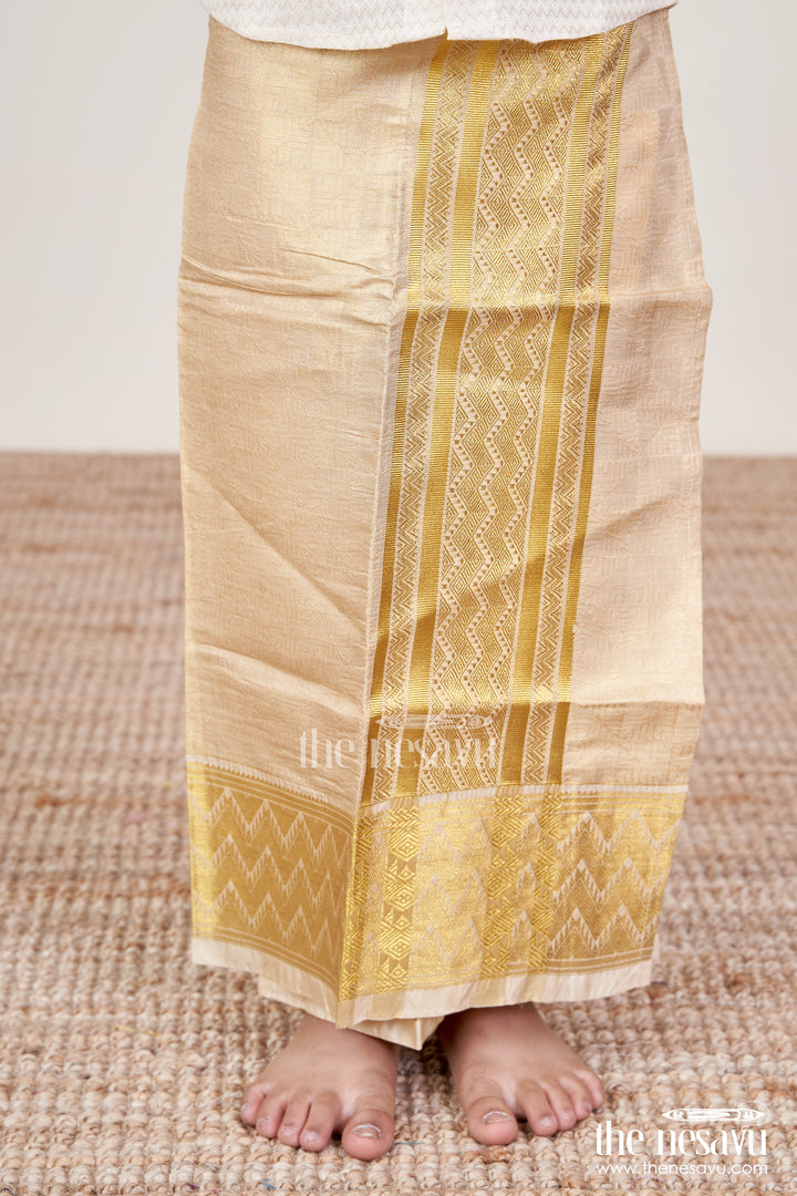 Boys Ethnic Vesti for Grand Temple Visits and Family Festivals