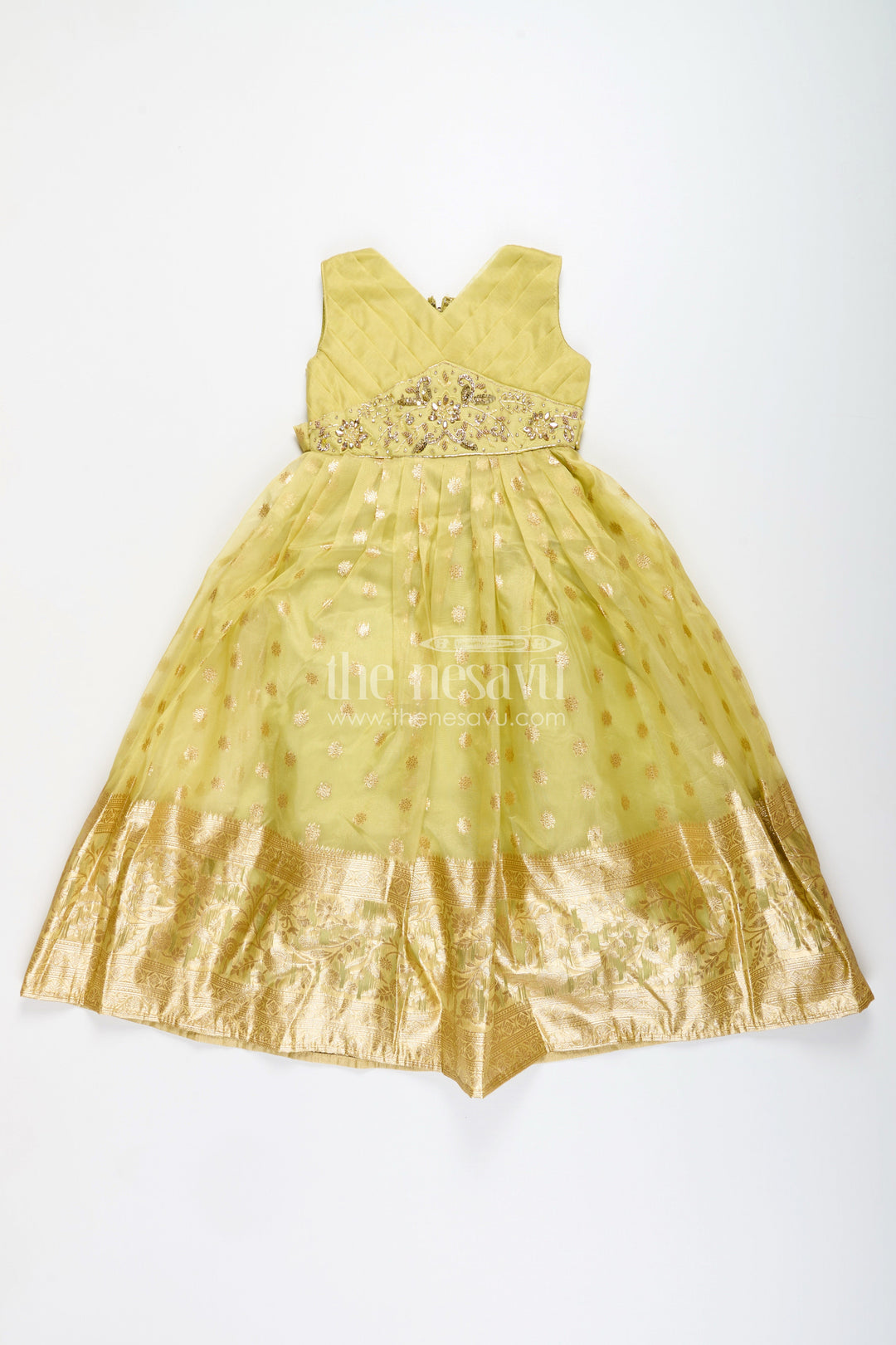 Girls Party Gown for Birthdays and Festive Celebrations