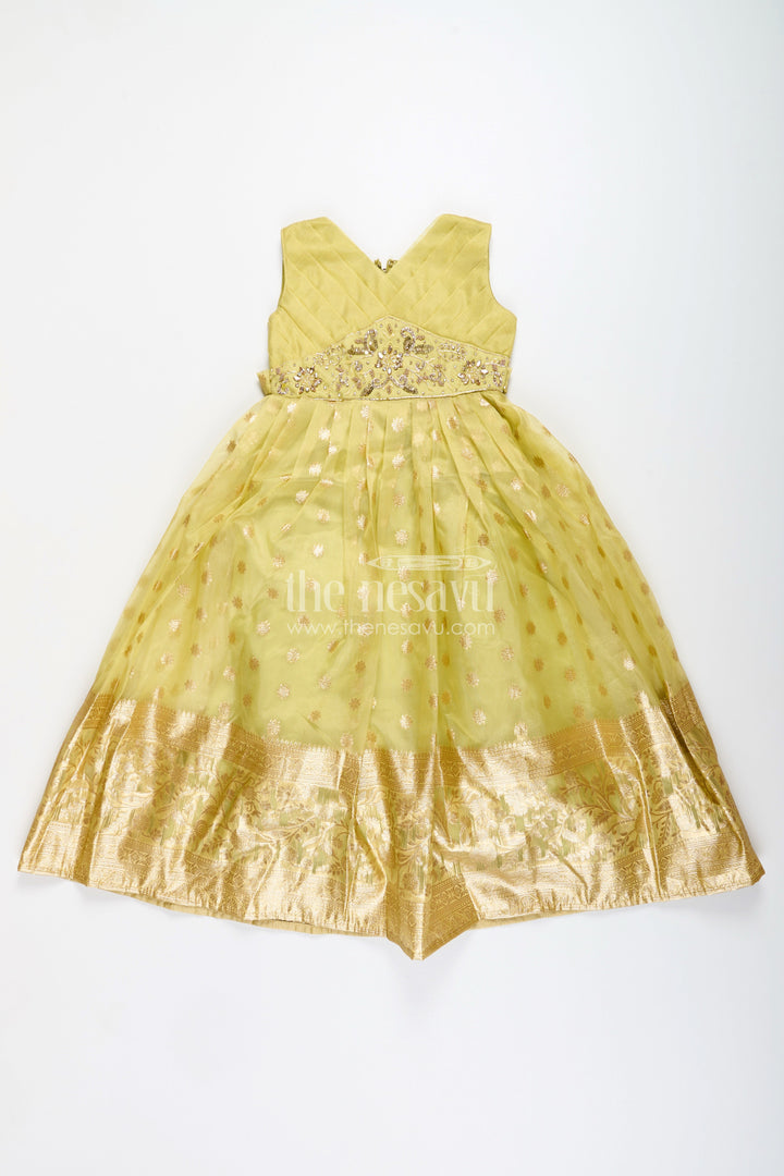 Girls Party Gown for Birthdays and Festive Celebrations