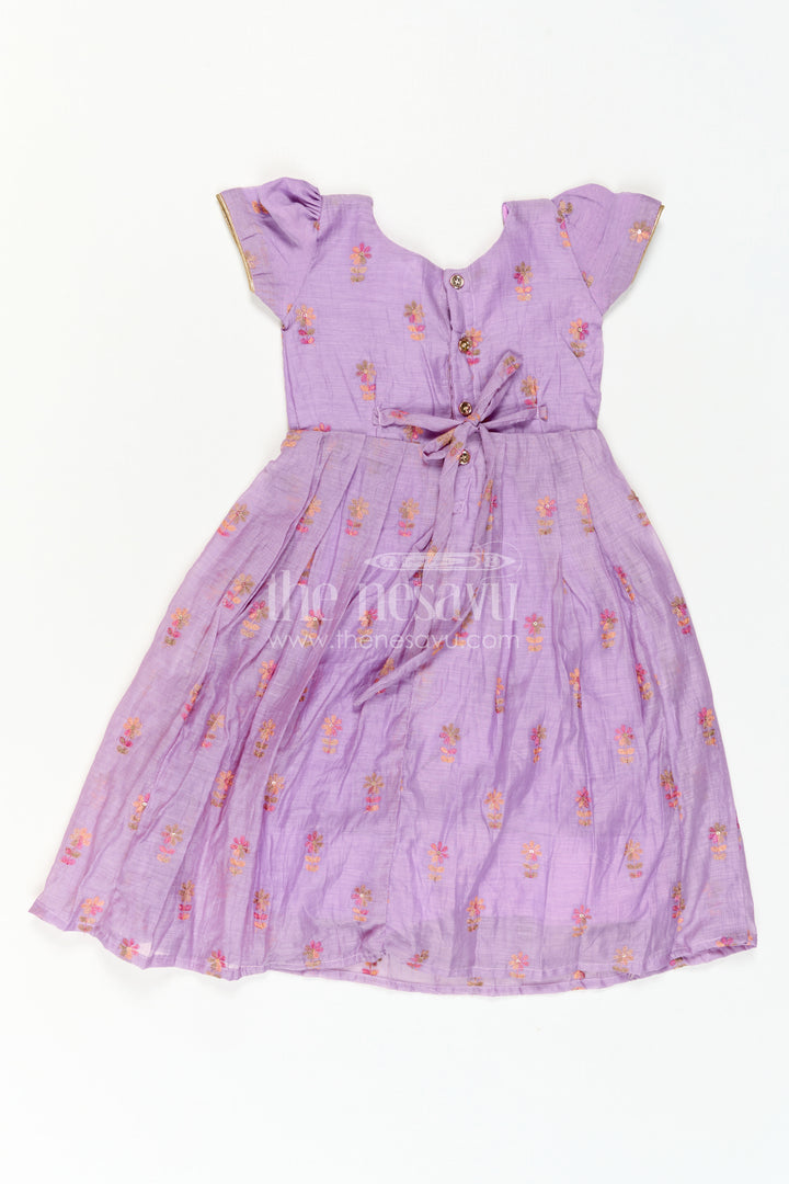 Girls Sleeveless Gown for Birthday Parties and Twirl Moments