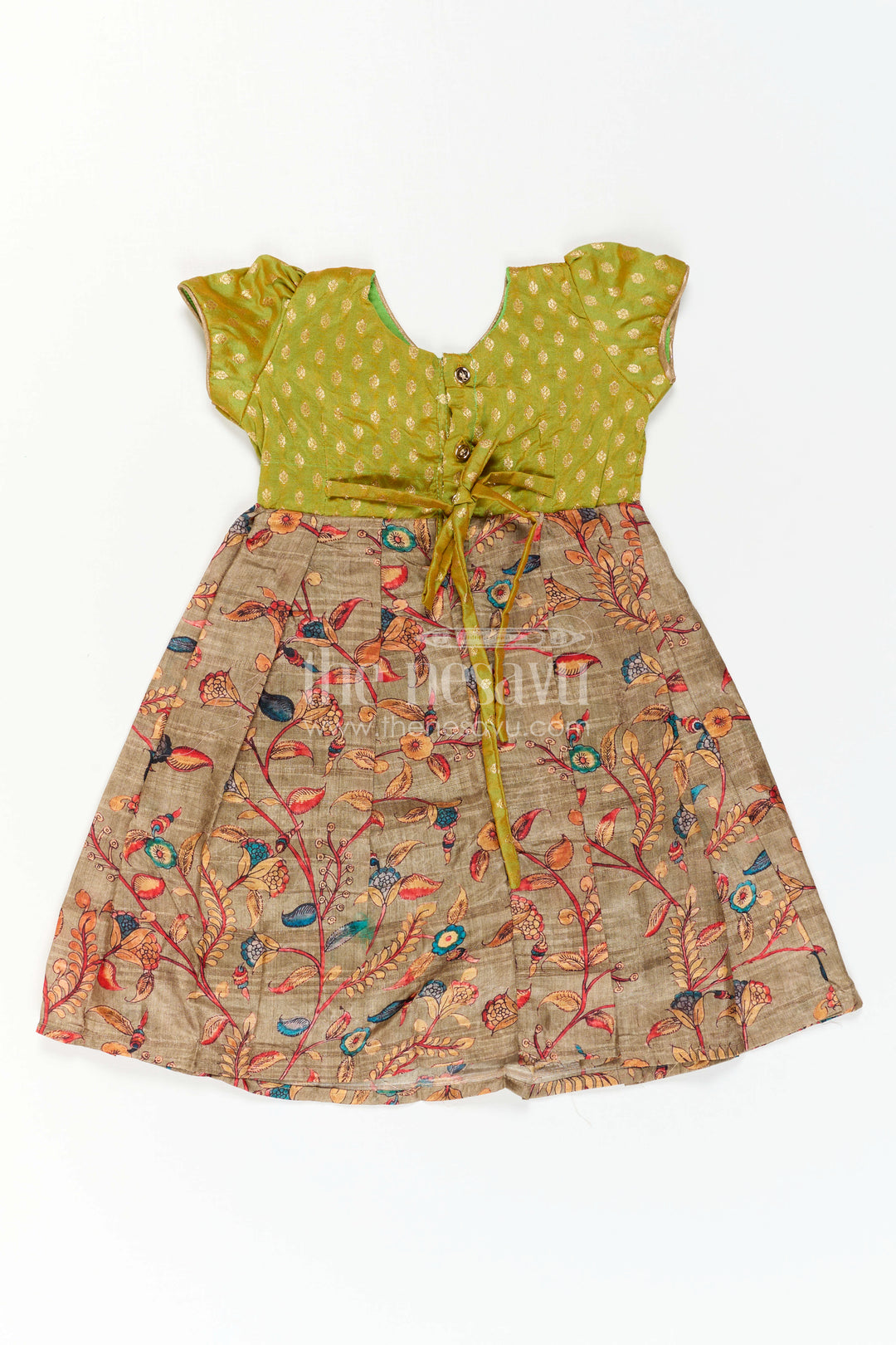 Girls Floral Party Gown for Festive Celebrations and Family Events