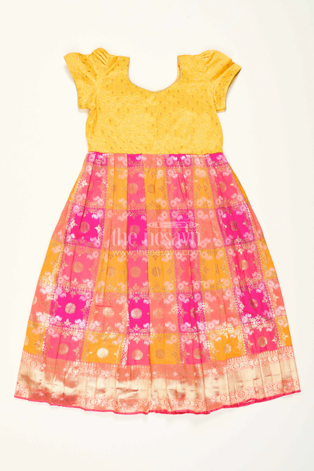 Girls Silk Gown for Wedding Guest Twirls