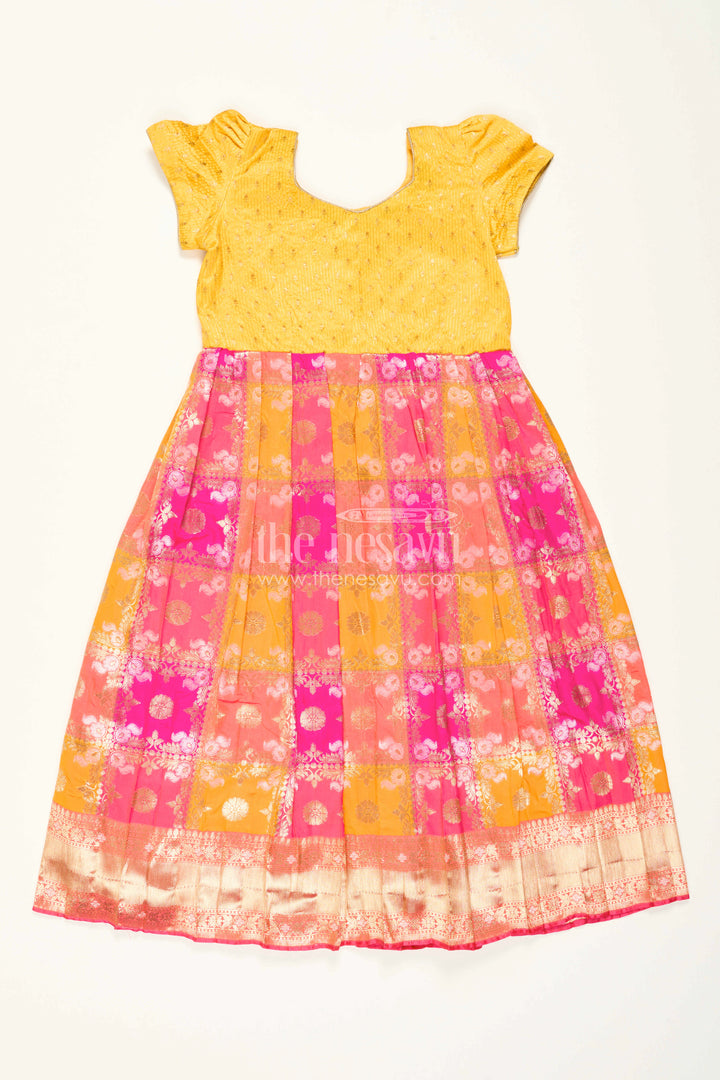 Girls Silk Gown for Wedding Guest Twirls
