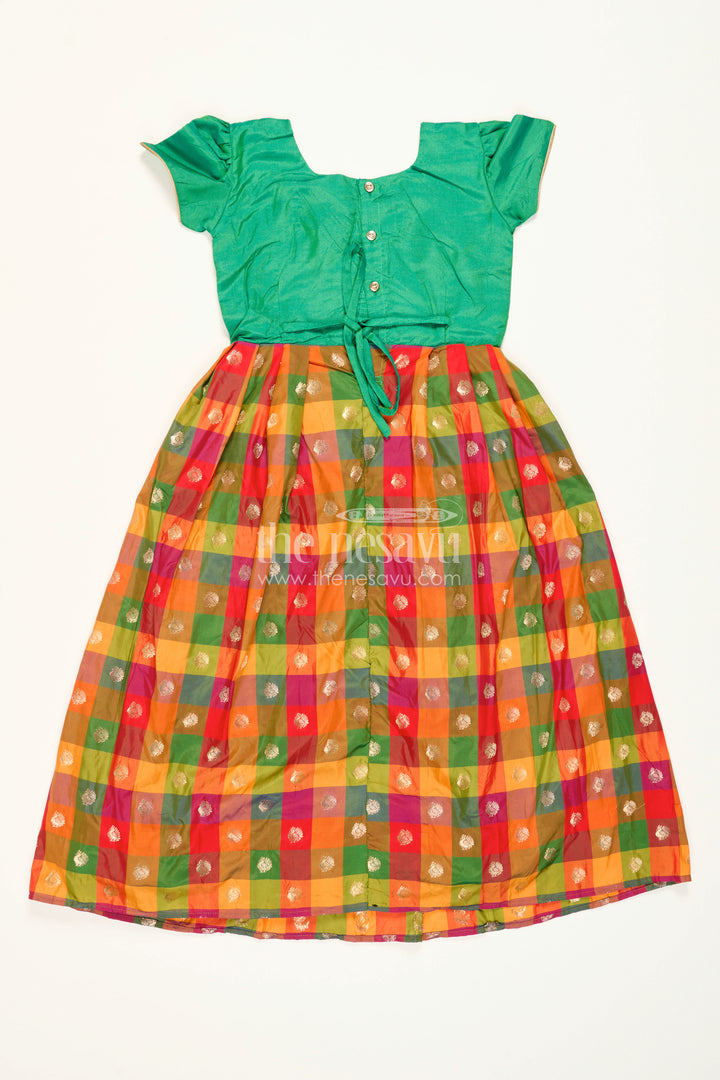 Girls Festive Gown for Cultural Program Days