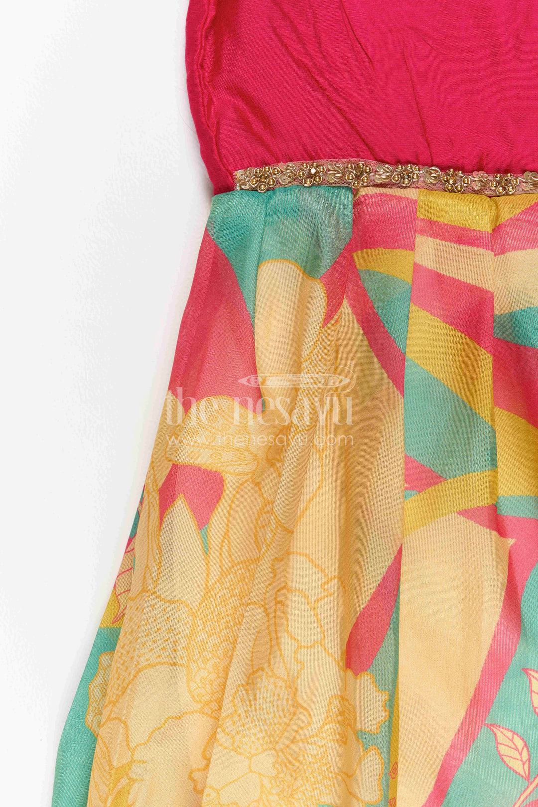 Girls Party Gown for Wedding Receptions and Festive Photos