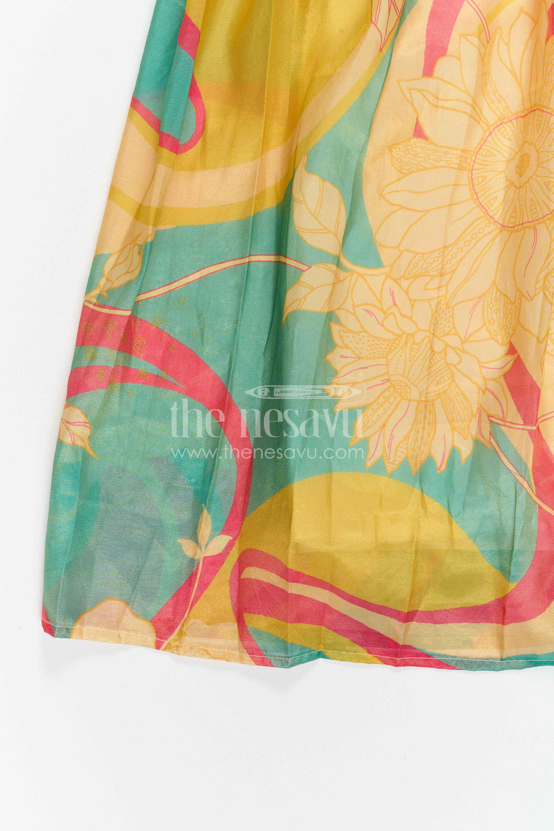 Girls Party Gown for Wedding Receptions and Festive Photos