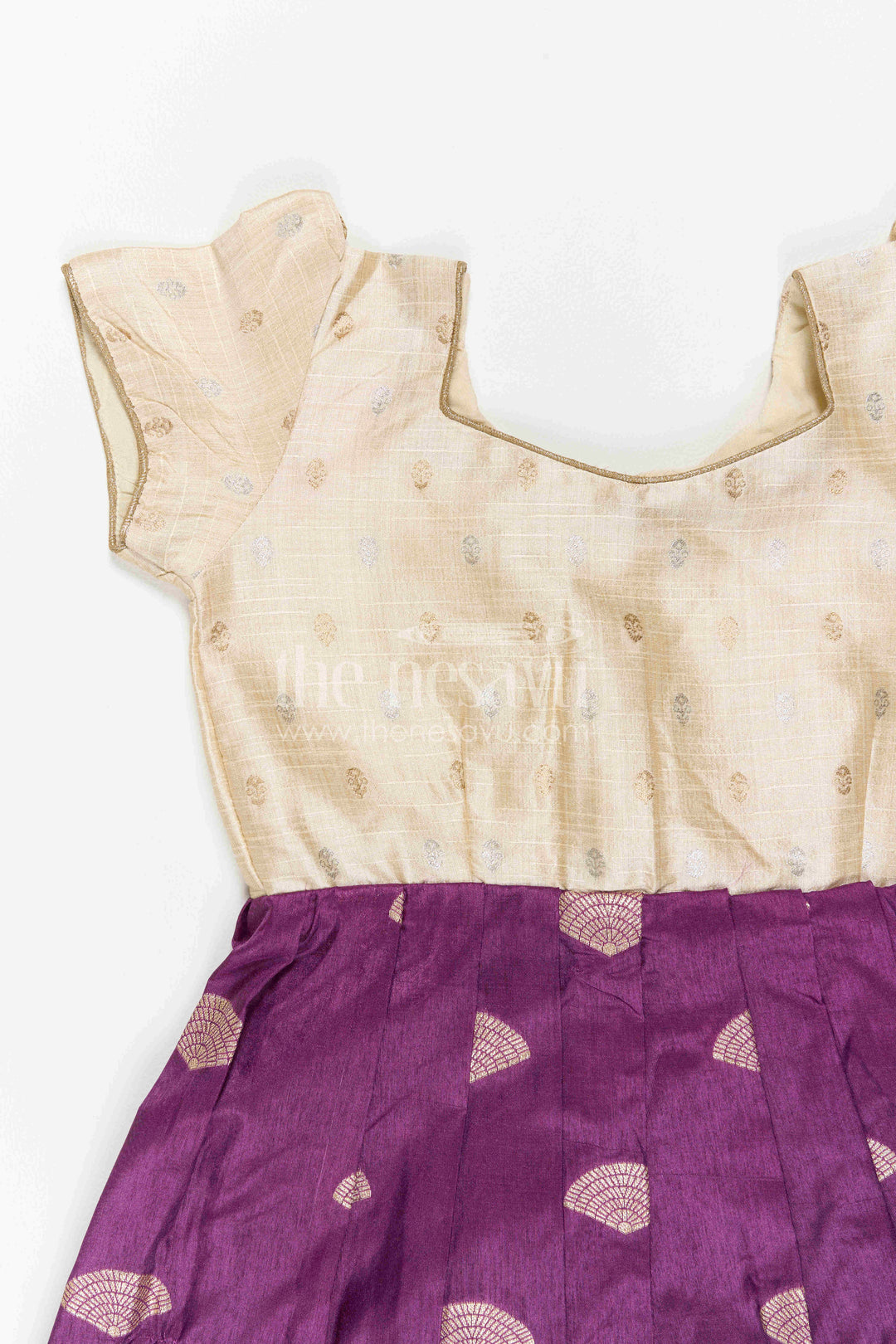 Girls Silk Gown for Wedding Receptions and Cultural Celebrations