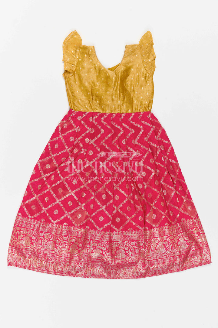 Girls Traditional Gown for Festive Parties and Cultural Days