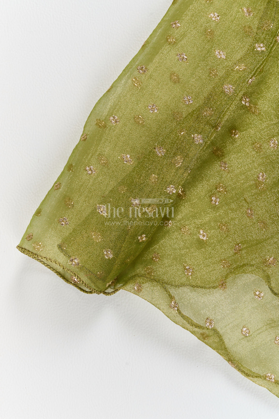 Party Wear Silk Gown with Woven Texture for Festive Occasions