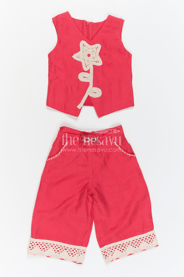 Girls Festive Sharara Set for Traditional Events and Outings