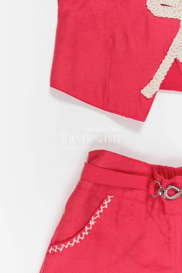 Girls Festive Sharara Set for Traditional Events and Outings