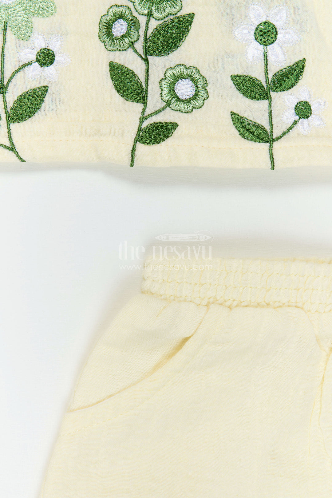 Baby Girl Muslin Outfit Set for Warm Weather and Daily Comfort