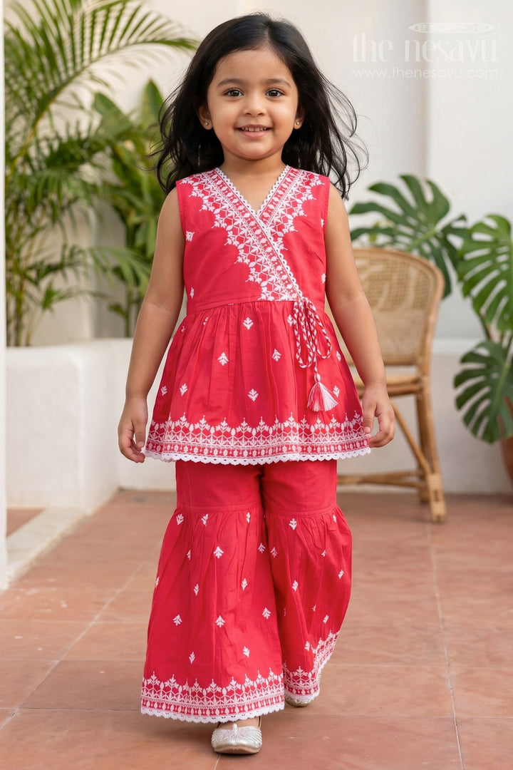 Baby Girl Sharara Set for Festive Occasions and Family Functions