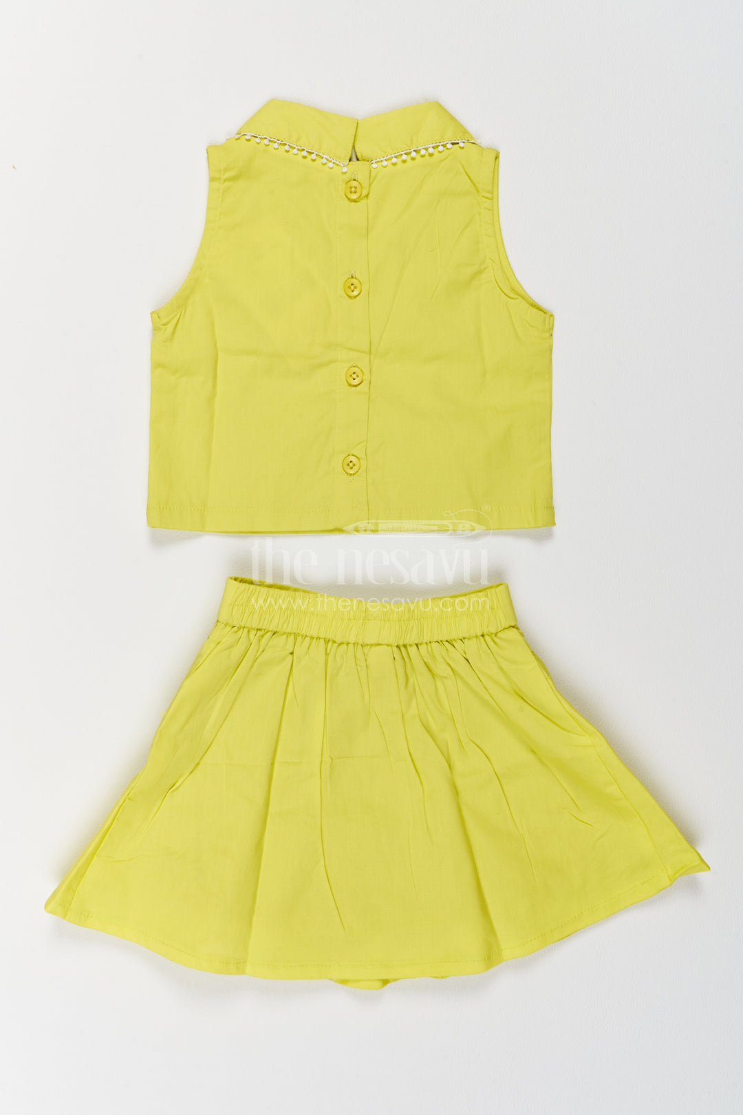 Girls Floral Applique Co Ord Set for Birthday Parties and Playful Occasions