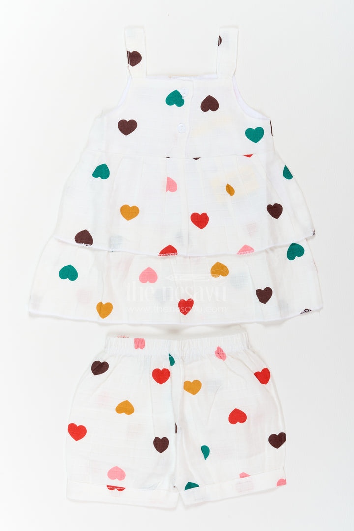 Girls Printed Muslin Co Ord Set for Birthdays Vacations and Cheerful Day Outings