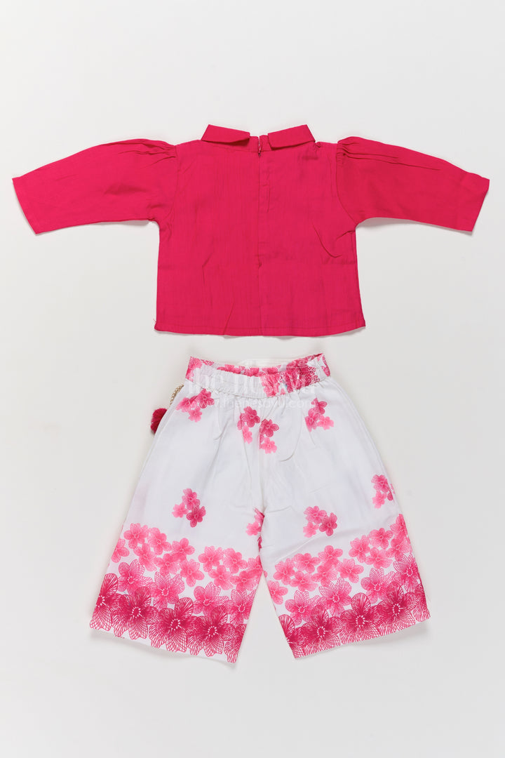 Girls Casual Set with Smart Tailoring for Family Functions