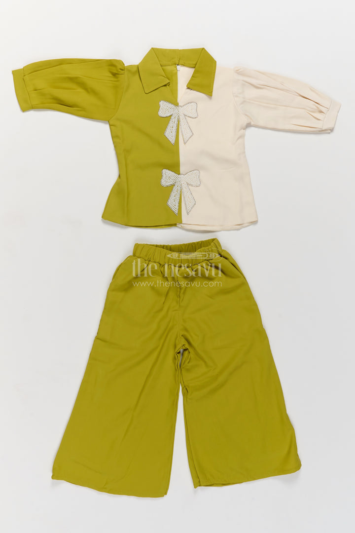 Two Piece Co Ord Set for Girls with Smart Tailoring for Festive Occasions