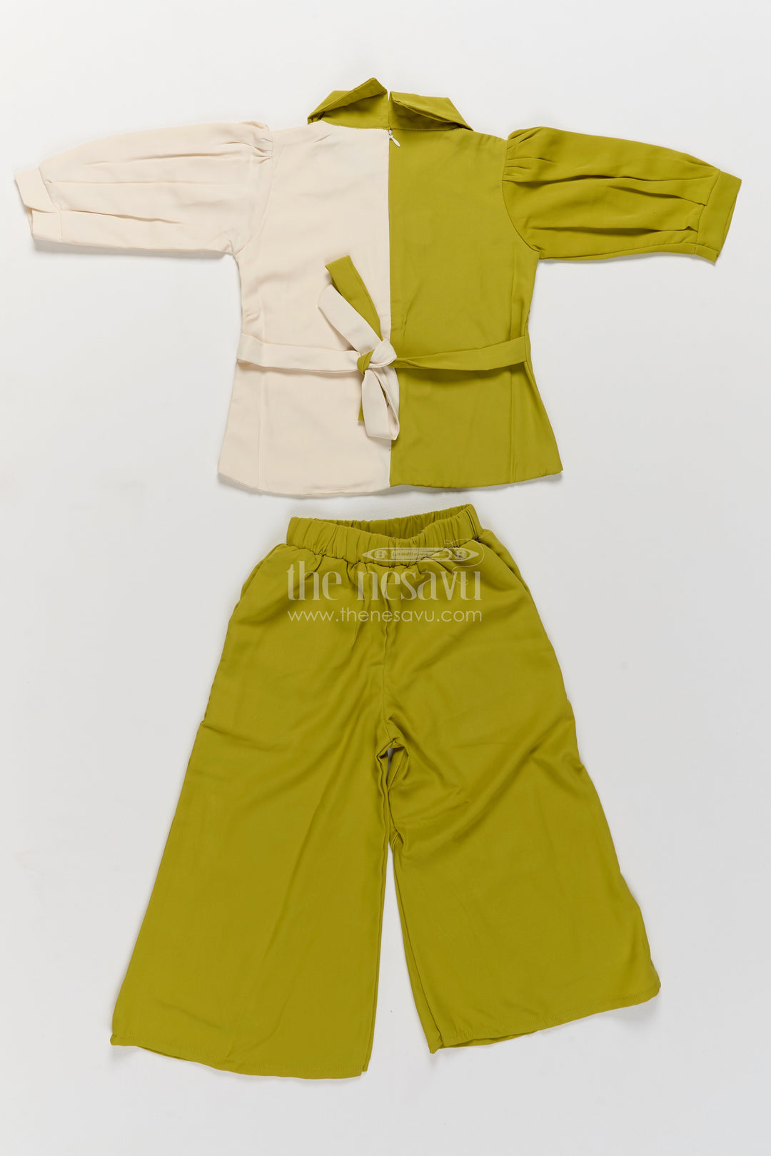 Two Piece Co Ord Set for Girls with Smart Tailoring for Festive Occasions