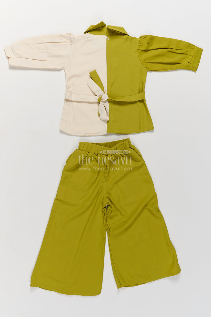Two Piece Co Ord Set for Girls with Smart Tailoring for Festive Occasions