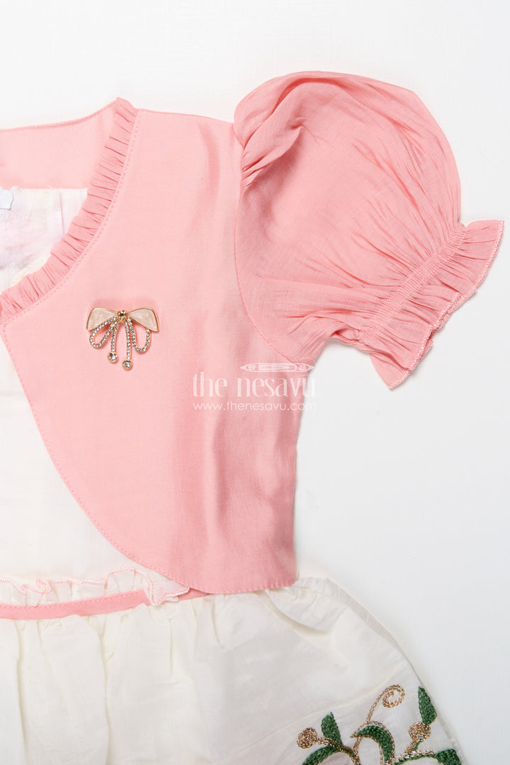 Baby Girl Frock with Jacket for Birthday and Festive Occasions