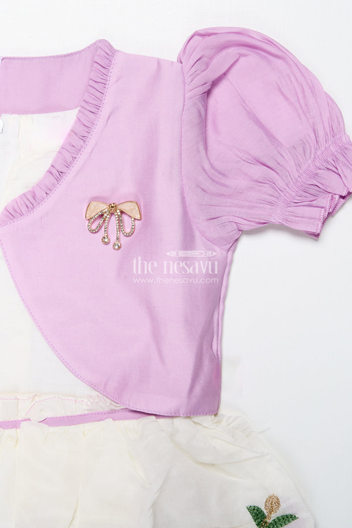 Baby Girl Party Frock with Jacket for Birthdays and Special Events