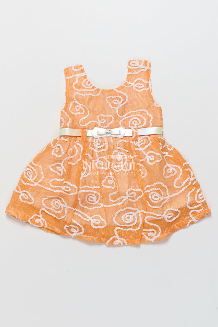 Sleeveless Baby Girl Frock for Birthday Parties and Summer Events