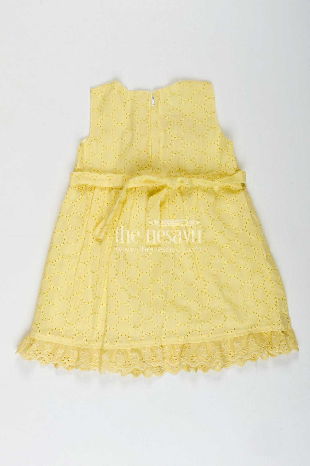 Hakoba Cotton Frock for Girls Lightweight Summer Dress