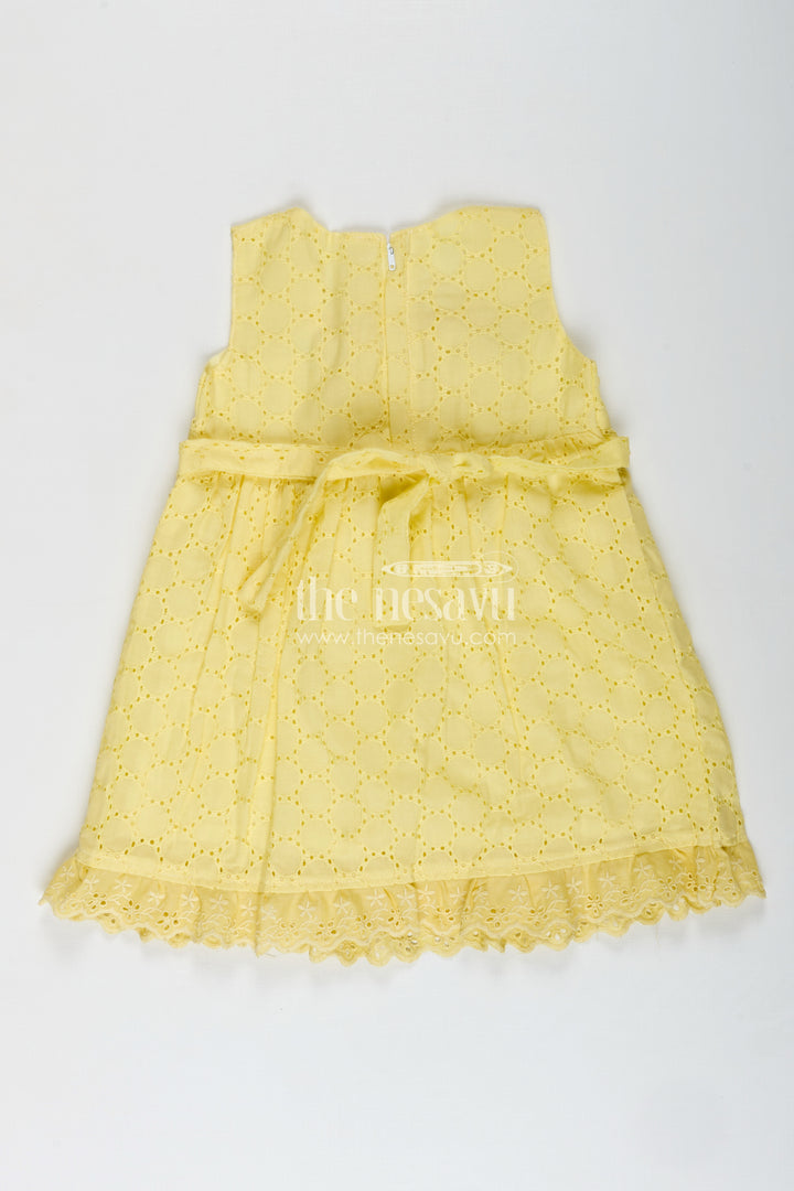 Hakoba Cotton Frock for Girls Lightweight Summer Dress