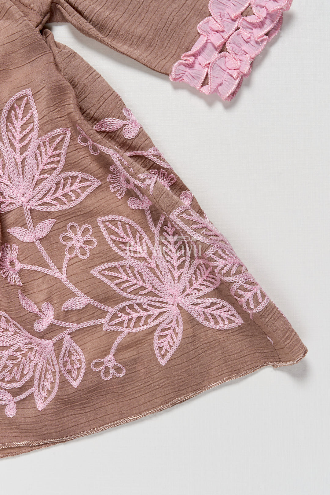 Baby Girl Embroidered Frock for Traditional Celebrations and Gifting