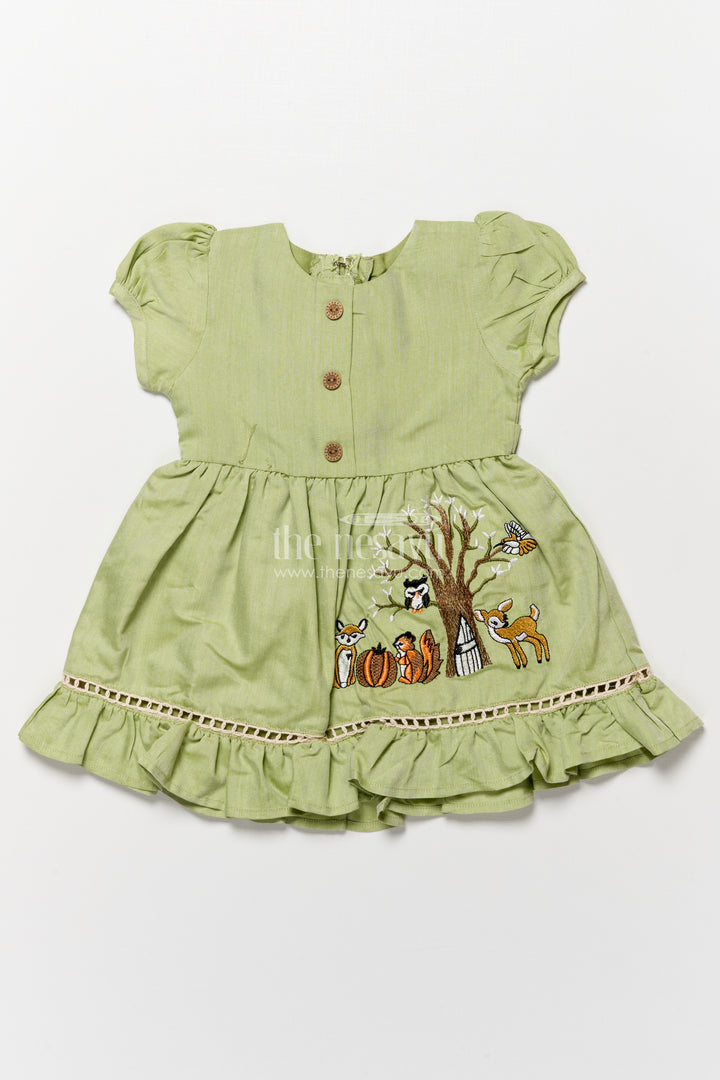 Baby Girl Cotton Frock for Casual Wear and Playtime