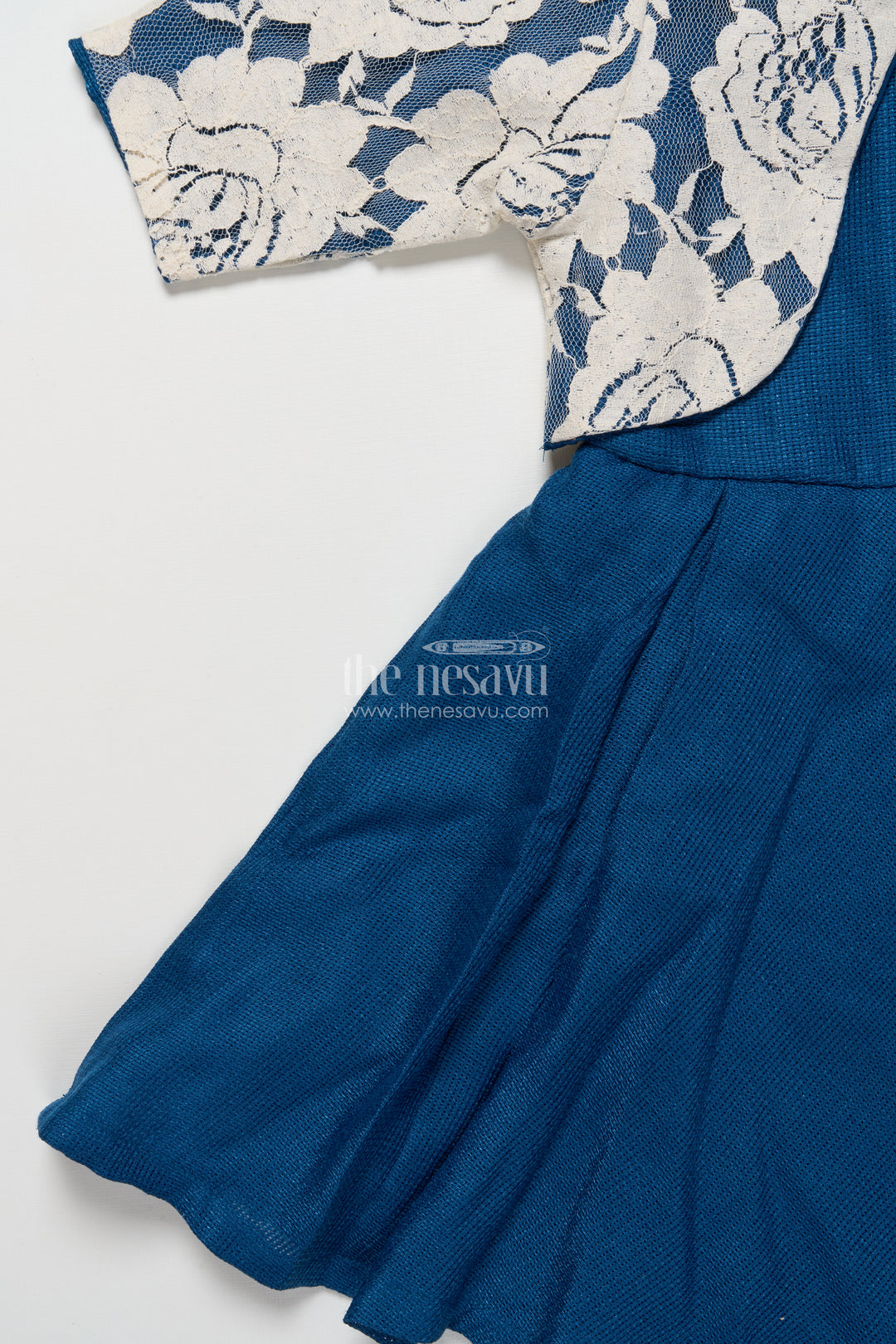 Girls Cotton Frock with Embroidered Jacket for Festive Outings and Events