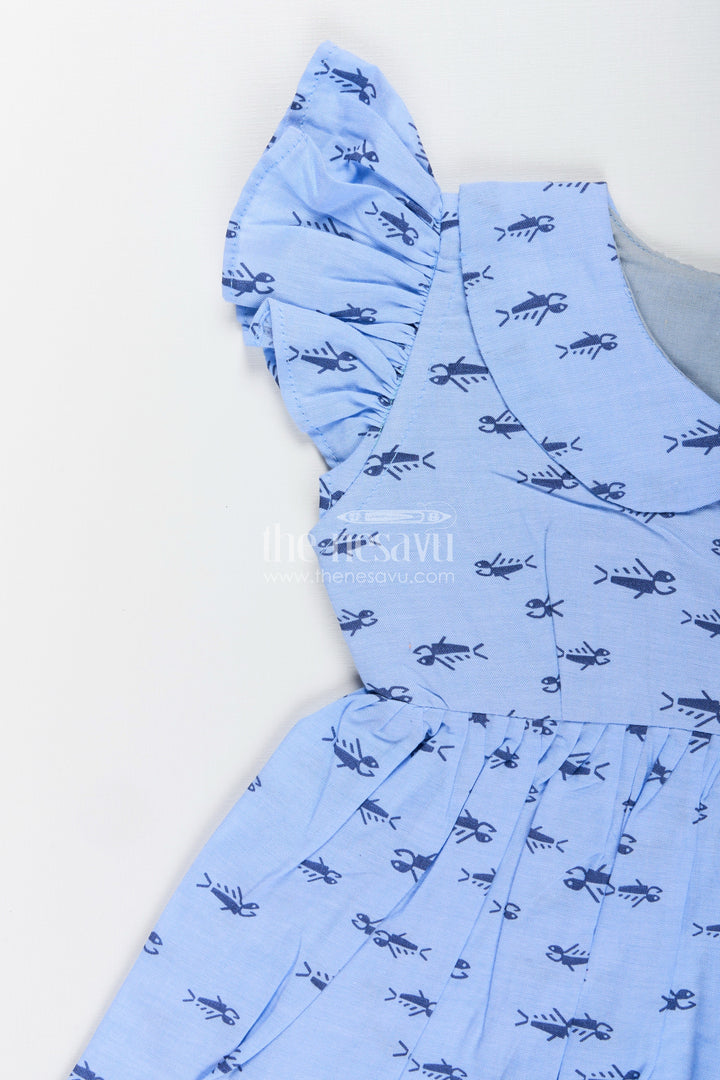 Toddler girl cotton frock for everyday wear and summer comfort