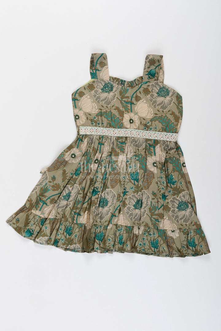 Girls modal silk frock for festive events and wedding functions