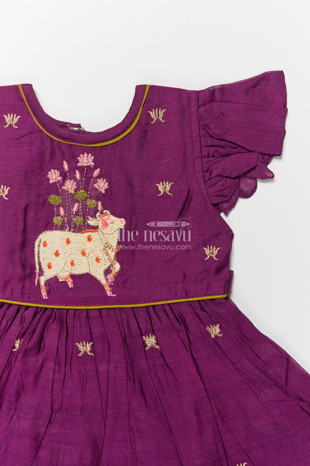Toddler Girl Frock for Festive Functions and Weddings