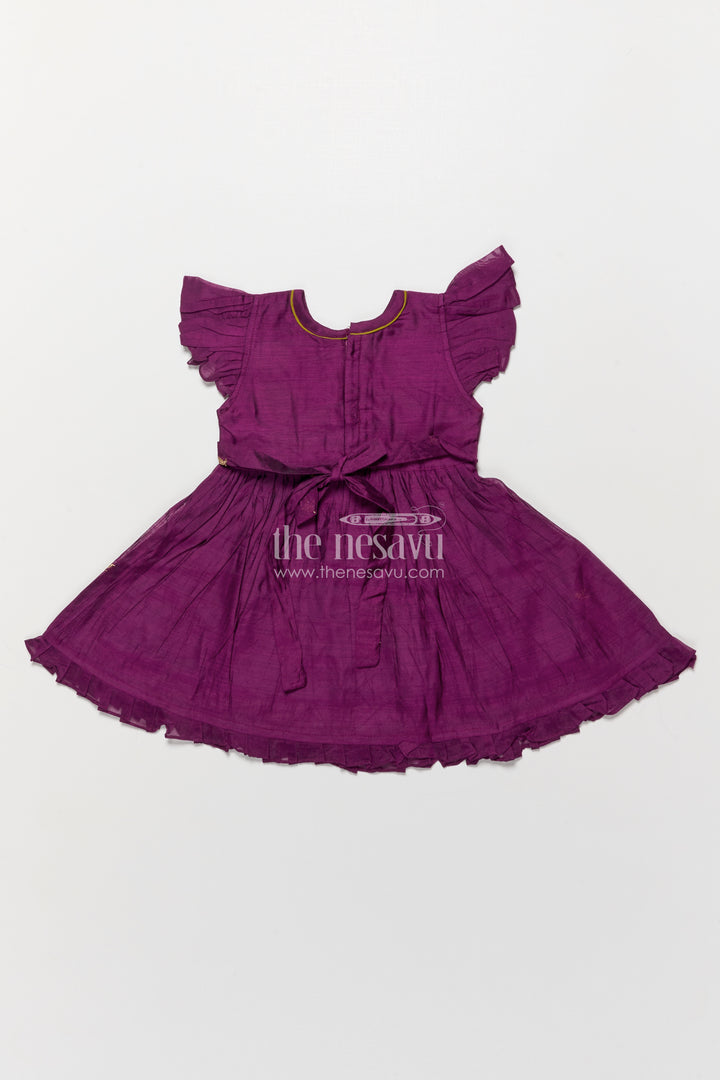 Toddler Girl Frock for Festive Functions and Weddings